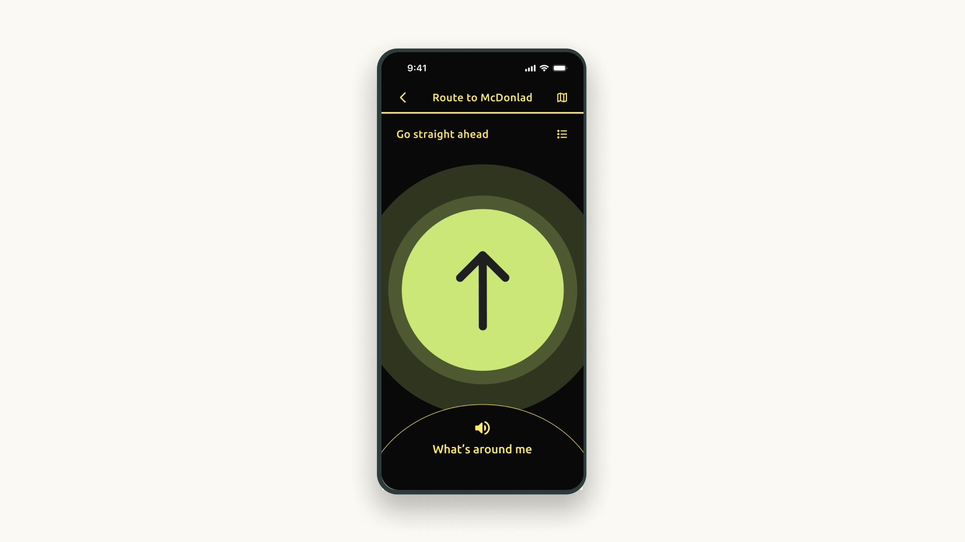 Accessible Indoor Map App detail